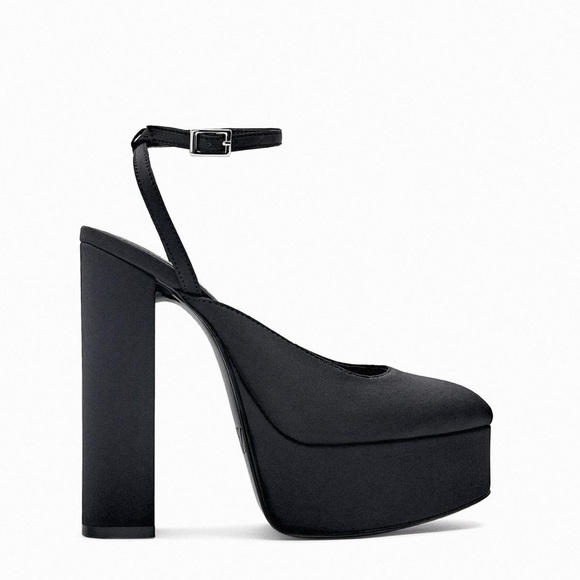 Zara Shoes - Zara Ankle Strap Heeled Platform shoes size 39